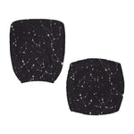 Black And White Zodiac Stars Print Office Chair Cover