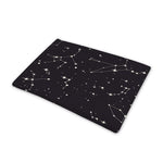 Black And White Zodiac Stars Print Pet Cooling Mat Cover