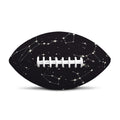 Black And White Zodiac Stars Print Rugby Ball