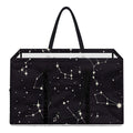 Black And White Zodiac Stars Print Utility Tote Bag
