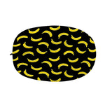 Black And Yellow Banana Pattern Print Car Side Mirror Covers