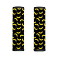Black And Yellow Banana Pattern Print Handle Covers