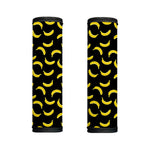 Black And Yellow Banana Pattern Print Handle Covers