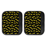 Black And Yellow Banana Pattern Print Handle Covers