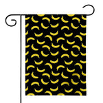 Black And Yellow Banana Pattern Print House Flag