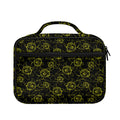 Black And Yellow Daffodil Pattern Print Briefcase Bible Bag