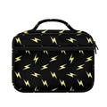 Black And Yellow Lightning Pattern Print Briefcase Bible Bag