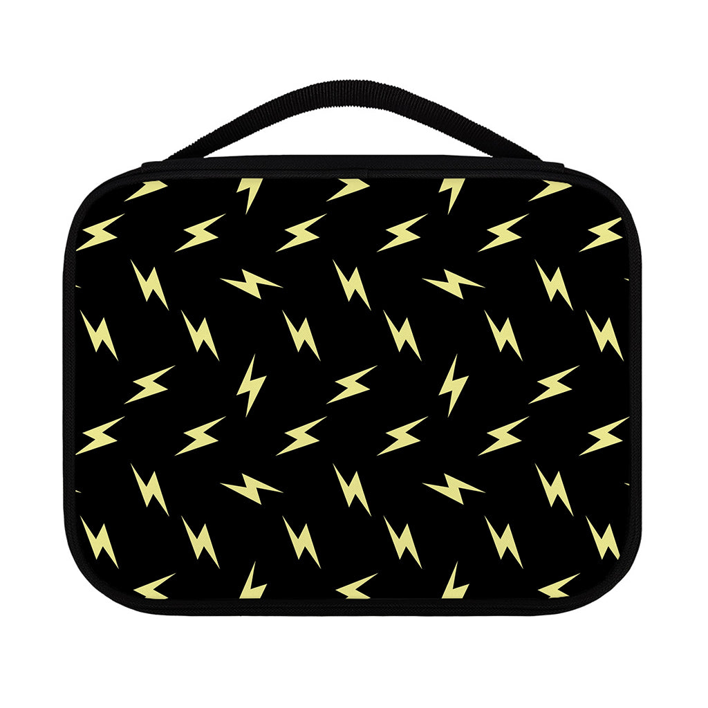 Black And Yellow Lightning Pattern Print Classic Bible Case