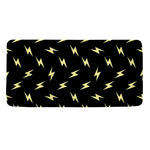 Black And Yellow Lightning Pattern Print Towel