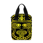Black And Yellow Maya Calendar Print Bible Tote Bag