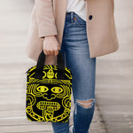 Black And Yellow Maya Calendar Print Bible Tote Bag