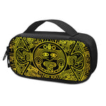 Black And Yellow Maya Calendar Print Insulin Cooler Travel Case
