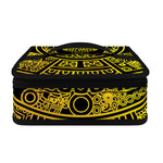 Black And Yellow Maya Calendar Print Small Lunch Bag