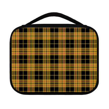 Black And Yellow Tartan Pattern Print Classic Bible Case