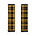 Black And Yellow Tartan Pattern Print Handle Covers