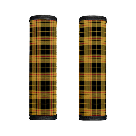 Black And Yellow Tartan Pattern Print Handle Covers