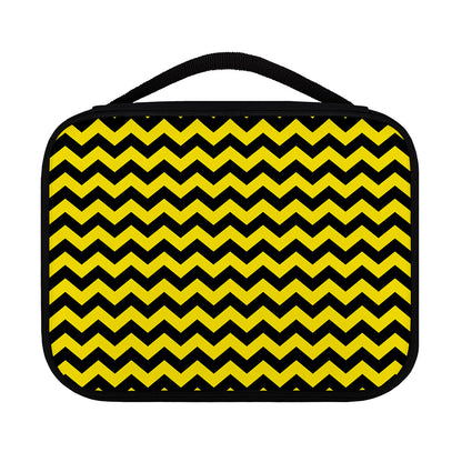 Black And Yellow Zigzag Pattern Print Classic Bible Case