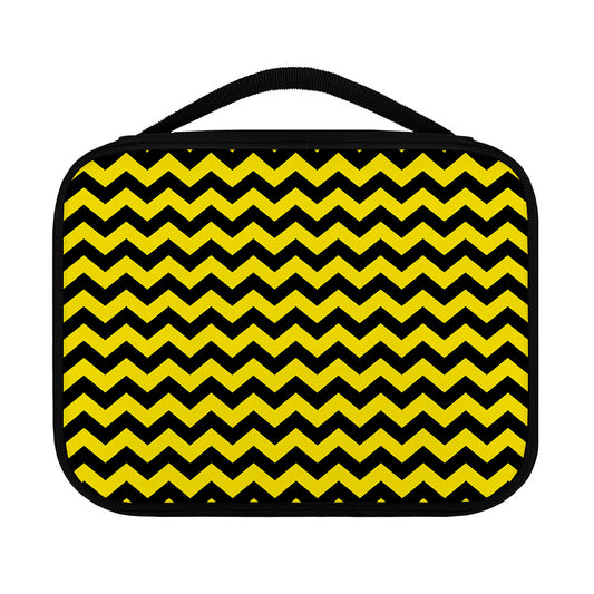 Black And Yellow Zigzag Pattern Print Classic Bible Case