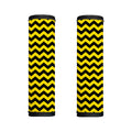 Black And Yellow Zigzag Pattern Print Handle Covers