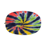 Black Backed Spiral Tie Dye Print Car Side Mirror Covers
