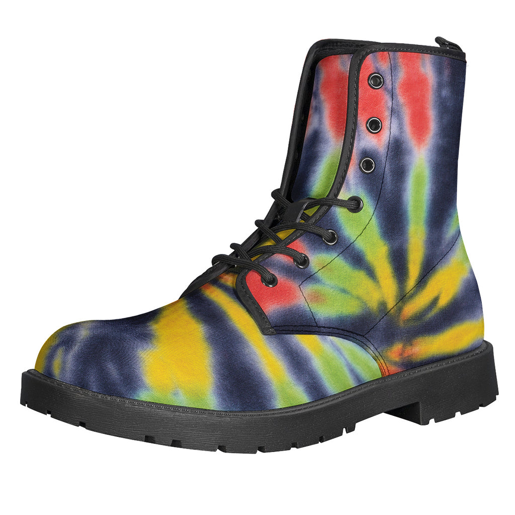 Black Backed Spiral Tie Dye Print Backpack