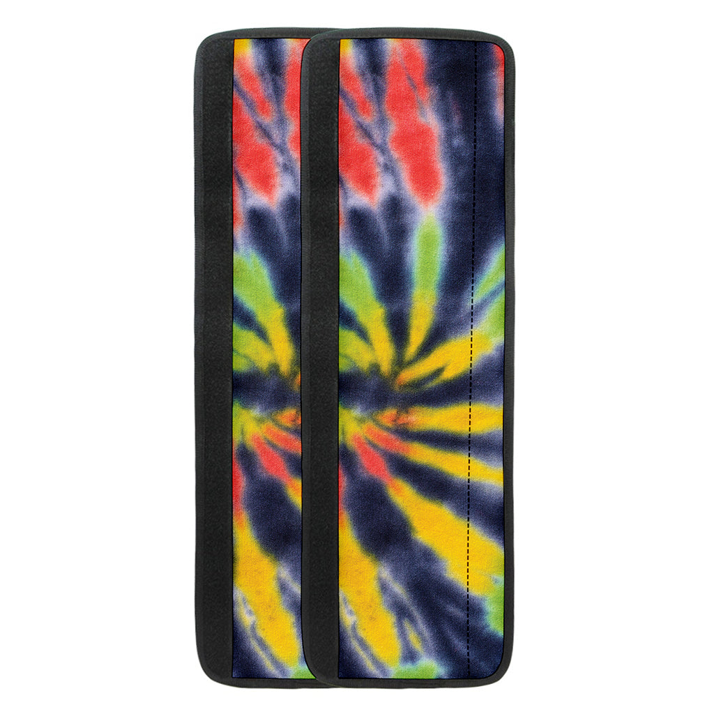 Black Backed Spiral Tie Dye Print Refrigerator Handle Covers