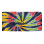 Black Backed Spiral Tie Dye Print Towel