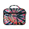 Black Backed Tie Dye Print Briefcase Bible Bag