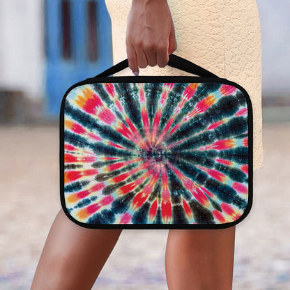 Black Backed Tie Dye Print Classic Bible Case