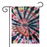 Black Backed Tie Dye Print House Flag