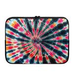 Black Backed Tie Dye Print Laptop Sleeve