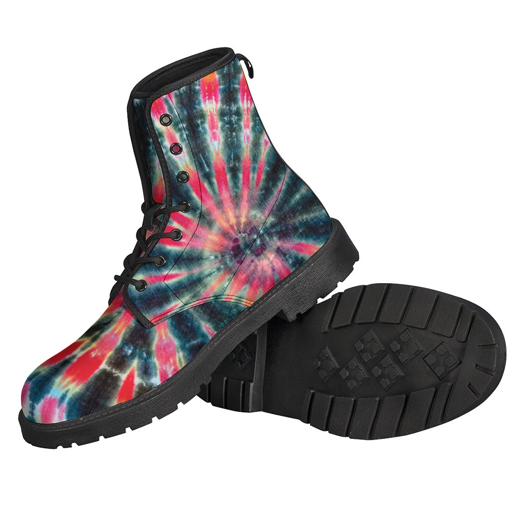 Black Backed Tie Dye Print Backpack