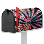 Black Backed Tie Dye Print Mailbox Cover