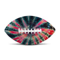 Black Backed Tie Dye Print Rugby Ball