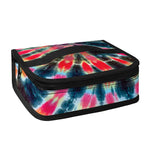 Black Backed Tie Dye Print Small Lunch Bag