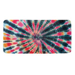 Black Backed Tie Dye Print Towel