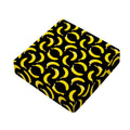 Black Banana Pattern Print Outdoor Seat Cushion Cover
