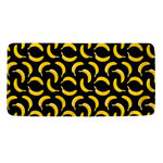 Black Banana Pattern Print Towel