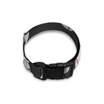 Black Baseball Pattern Print Dog Collar