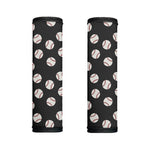 Black Baseball Pattern Print Handle Covers