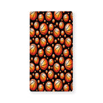 Black Basketball Pattern Print Baby Crib Sheet