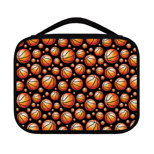 Black Basketball Pattern Print Classic Bible Case