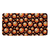 Black Basketball Pattern Print Towel