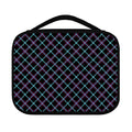 Black Blue And Pink Tartan Pattern Print Classic Bible Case