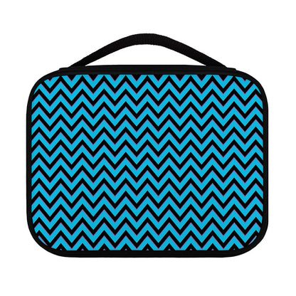 Black Blue And Purple Chevron Print Classic Bible Case