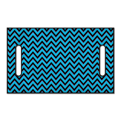 Black Blue And Purple Chevron Print Golf Cart Seat Cover