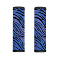 Black Blue Zebra Pattern Print Handle Covers