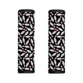 Black Bowling Pins Pattern Print Handle Covers