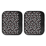 Black Bowling Pins Pattern Print Handle Covers