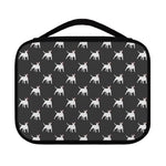 Black Bull Terrier Pattern Print Classic Bible Case